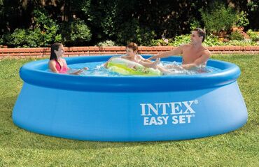 Матрасы: Надувной бассейн INTEX Easy Set, 3.05 х 76 см [ акция 30% ] - низкие
