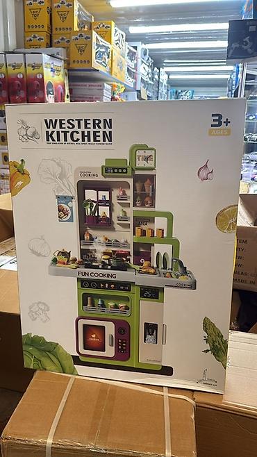 игровая кухня: Игровой набор «Western Kitchen» — детская кухня для детей 3+ — 1
