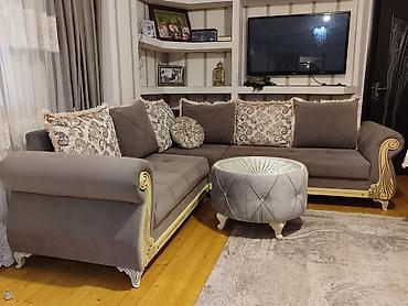 Мебель: Endirim olundu 🛑🛑Divan satılır jurnalni ilə birlikdə 399₼. Açılır — 1