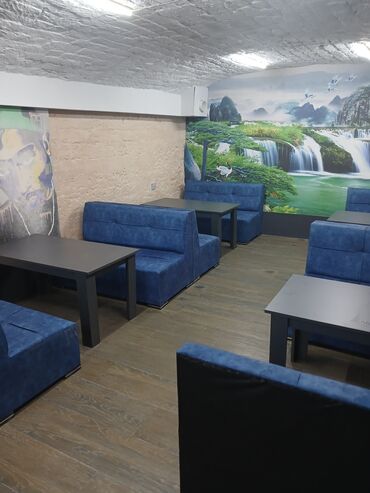 Sifarişlə restoran divanları: Düz, sadə divan, Bazasız — 5