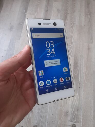 sony telefonlar: Sony Xperia M4 Aqua Dual, 16 ГБ, цвет - Белый