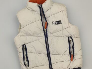 kurtka puffer z imitacji skóry: Vest, H&M, 4-5 years, 104-110 cm, condition - Fair