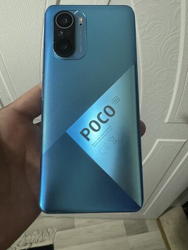 Poco: Poco F3, 128 GB, rəng - Mavi, Zəmanət, Sensor, Face ID