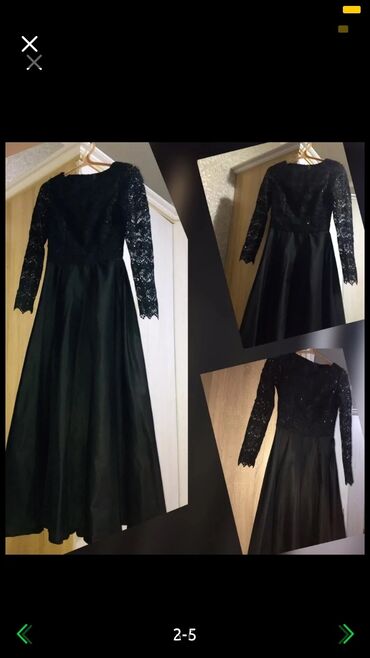 fashion: Вечернее платье, Длинная модель, С рукавами, XS (EU 34), S (EU 36)
