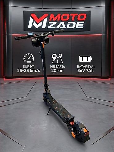 Elektrikli samokatlar: MOTOZADE Elektrik Skuter – şəhər mobilliyi üçün peşəkar həll Texniki — 3