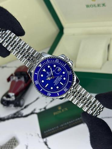 whatc: Yeni, Qol saatı, Rolex, rəng - Göy — 4