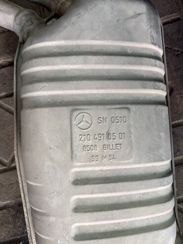 глушители на скутер: Үн басаңдаткыч Mercedes-Benz 2004 г., Колдонулган, Оригинал, Германия