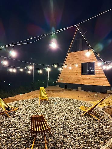 centr park: А-фрейм домик, Baytur Resort & Spa, Чолпон-Ата, 6 мест — 3