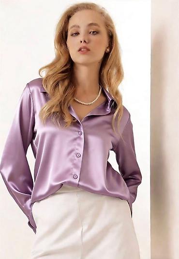 Košulje: 🔥Svilena/atlas košulja za žene – više boja Kosulja: 2300dinara Saten — 7