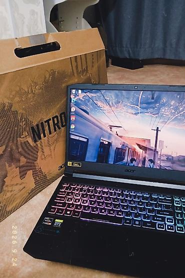 Acer Nitro 5 — игровой мощный ноутбук RTX 3060 6gb. AMD RYZEN 5 5600H