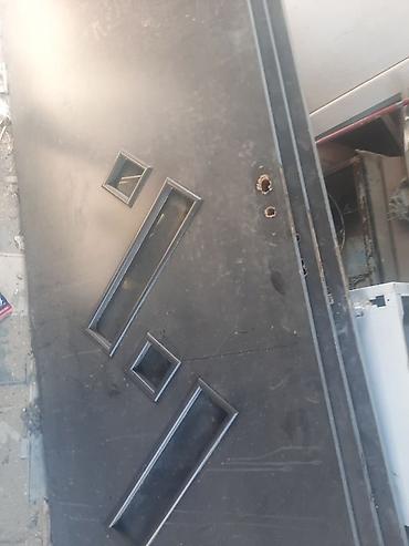 Metalkonstruksiya dəmir qapı paneli - Material: qalın metaldan
