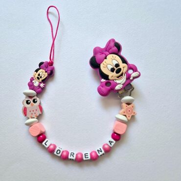 Ostale dečije stvari: Silikonski lancic za dudu ili glodalicu sa imenom po vasoj zelji na lalafo.rs — 11 Ostale dečije stvari: Silikonski lancic za dudu ili glodalicu sa imenom po vasoj zelji — 11