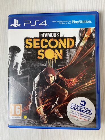 ps4 500 gb: Second Son Игра на PS4. В отличном состоянии, без царапин. Полностью