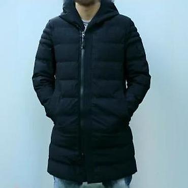 Zimske jakne: Muška zimska parka – crna - Duga silueta do sredine butina, ravnog — 11