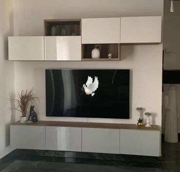 Divanlar: TV stend yeni qonaq otağı mebeli reng seçimi var
