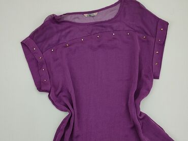 bluzki fioletowa: Blouse, L (EU 40), condition - Very good