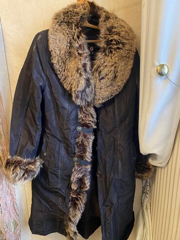 женский плащ пальто: Пальто, 6XL (EU 52)