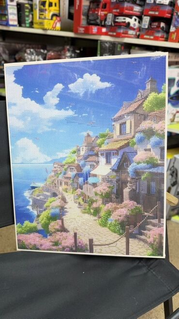 Другие предметы коллекционирования: Картины по номерам/алмазная мозаика на холсте (на подрамнике), наборы — 3