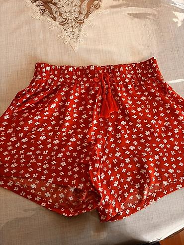 Defacto Kids Collection qız uşaq şortu - Rəng: kərpic-qırmızı -