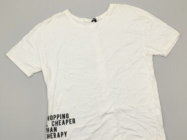 sinsay koszule białe: T-shirt, SinSay, XL (EU 42), stan - Dobry