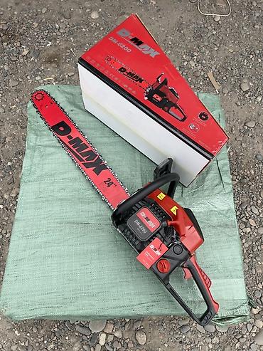 бревно: Бензиновая цепная пила D-MAX DM-6200 - Тип: цепная бензопила - — 6
