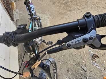 Velosiped ehtiyyat hissələri: MTB disk əyləc sistemi və arxa təkər komplekti - Hidravlik disk — 12