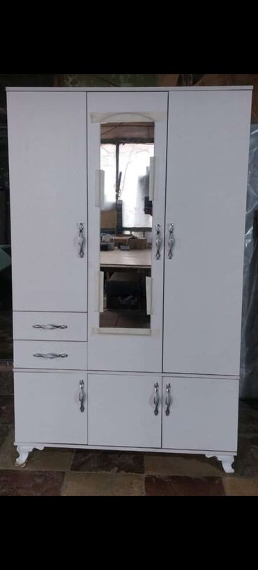 Dolablar: Yeni, Açılan, 3 qapılı Düz dolab, Qarderob, paltar dolabı, Azərbaycan — 8