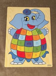 uşaq yazı stolu: Mozaika ve pazl Knopkali mozaika: numunede gosterilen sekile yugun