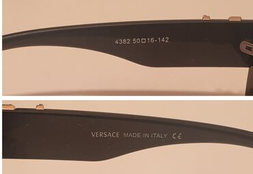 Naočare: Naočare za sunce, Versace, bоја - Crna — 4