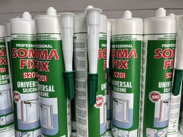 шлефовальная машинка: Универсальный силиконовый герметик Somma Fix S201. Предназначен для