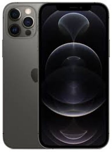хонор ош: IPhone 12 Pro, Колдонулган, 256 ГБ, Black Titanium, Каптама, 82 %