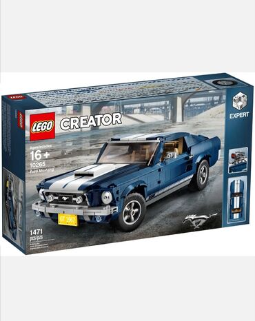 экологическая игрушка травянчик: Конструктор LEGO Creator 10265 Ford Mustang,новый из Германии.Только в