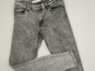 jeansy wysoki stan stradivarius: Jeans for men, L (EU 40), Denim, condition - Very good