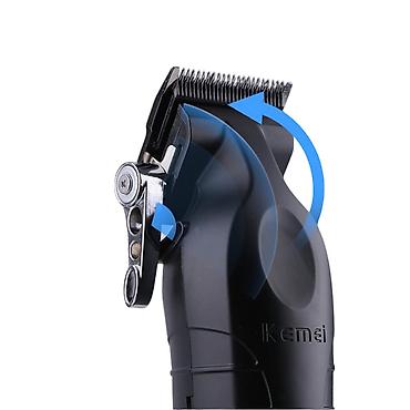 Бытовая техника: №: 12903 Məhsulun adı: Saç kəsimi üçün cihaz Kemei KM-2296 Black — 4