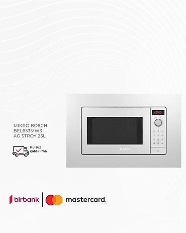mikrodal: Mikrodalğalı soba "Bosch BEL653MW3" — 1