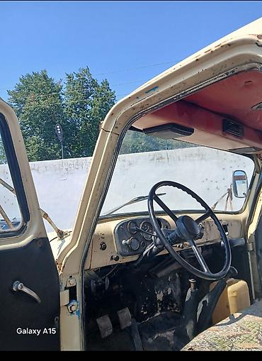 Çadırların icarəsi: Yük maşını – tentli platforma - Marka/model: GAZ-53 (klassik ön — 14