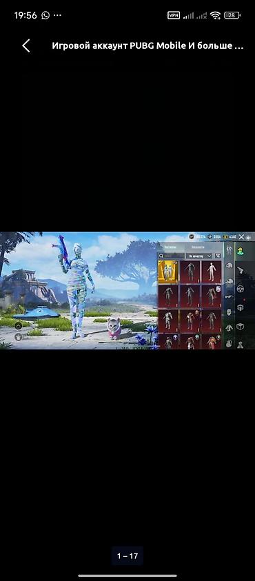 Карнавальные костюмы: Игровой аккаунт PUBG Mobile - Большая коллекция костюмов и скинов — 1