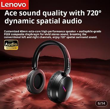 komputer ekran: Lenovo qulaqlıq. Yenidir. Originaldır. Yenice sifariş olunub gətirilib — 5