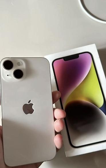 iphone adaptır: IPhone 14, Ağ, Face ID — 1