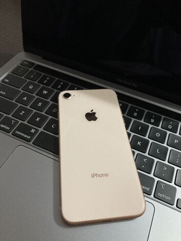 Apple iPhone: IPhone 8, Жаңы, Алтын, Заряддоочу түзүлүш, 84 %