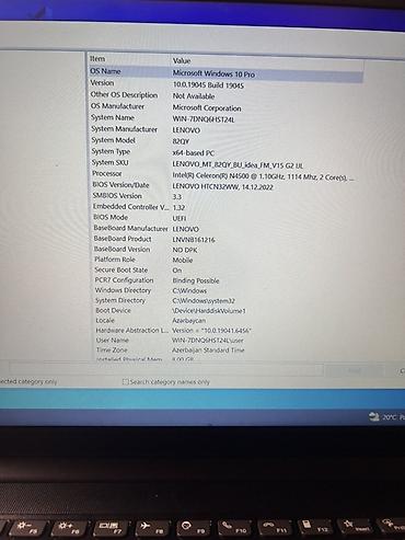 Lenovo: Lenovo V15 G2 IJL 82QY - 8GB RAM - Qutusu + mausu var — 6