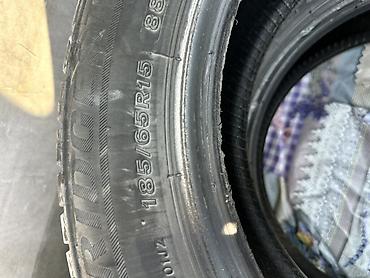 225 65 16: Шины 185 / 65 / R 15, Зима, Б/у, Комплект, Легковые, Bridgestone — 4