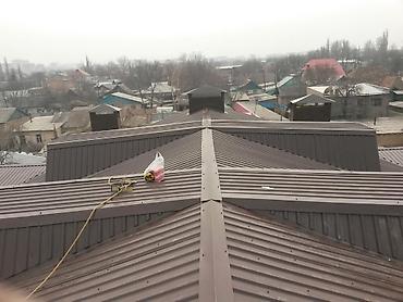 Кровля крыши: Крыша жабабыз, металлочерепица, профнастил, шынглас, композит, андулин — 13