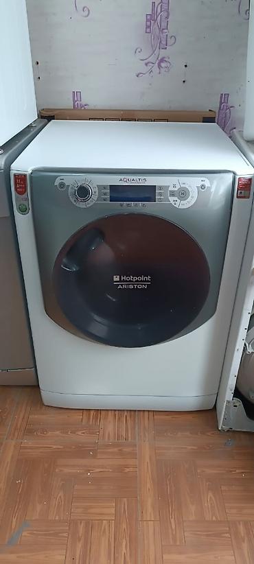 Məişət texnikası: Paltaryuyan maşın Hotpoint Ariston, 10 kq-dan çox, İşlənmiş, Avtomat, Qurutma var, Kredit yoxdur, Pulsuz çatdırılma — 2