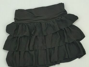spódnice szara plisowane: Skirt, S (EU 36), condition - Perfect