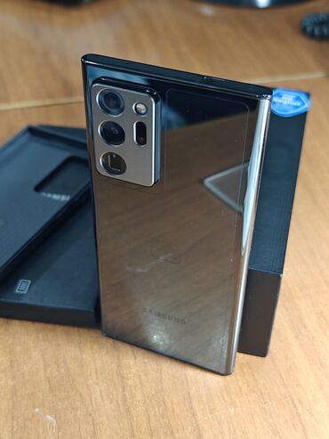 чехлы на панел: Samsung Galaxy Note 20 Ultra, Б/у, 256 ГБ, цвет - Черный, 2 SIM, eSIM