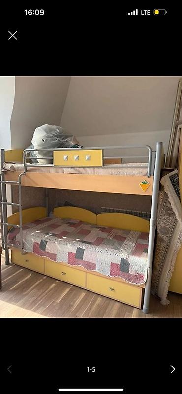 komputer setup: Uşaq/yeniyetmə otağı üçün mebel dəsti Dəst tərkibi: - 2 mərtəbəli — 2