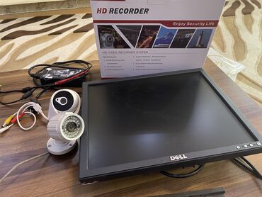 işlenmiş kameralar: DVR & 4 camera + monitor [AZE] Dörd Gözlu kamerası və monitoru