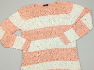t shirty w paski damskie: Sweter, F&F, XL (EU 42), condition - Good
