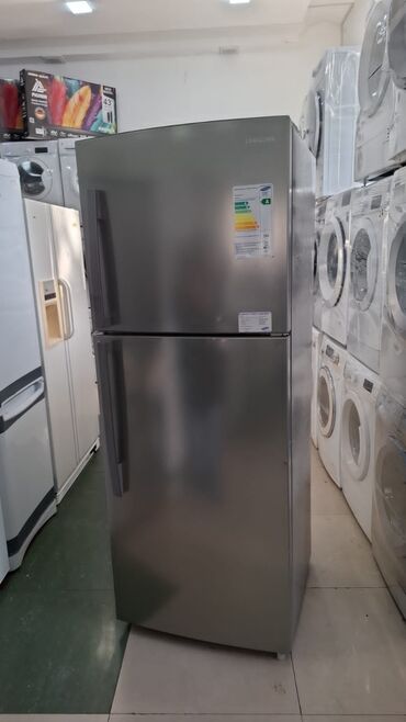 Сепараторы: Samsung iki qapılı soyuducu - Rəng: paslanmayan polad (inox), şaquli